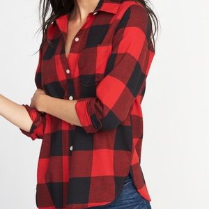 Old Navy Tops - Red Buffalo Checkered Flannel Old Navy Tops - Red Buffalo Checkered Flannel